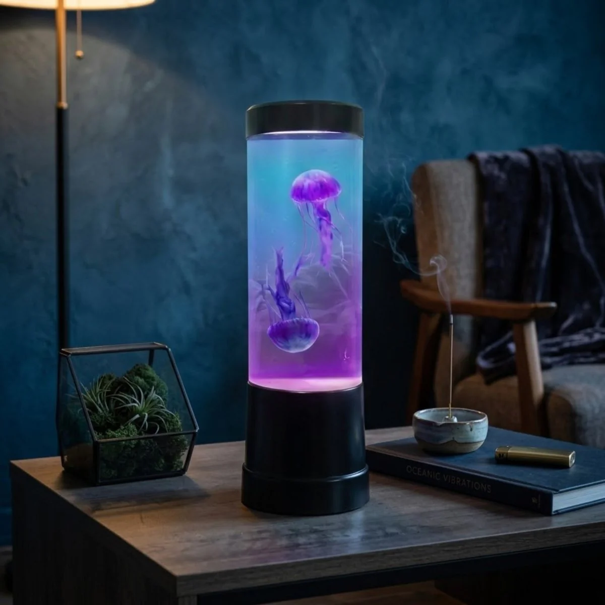 Aurelia Drift | Kinetic Jellyfish Sanctuary Lamp - Image 5