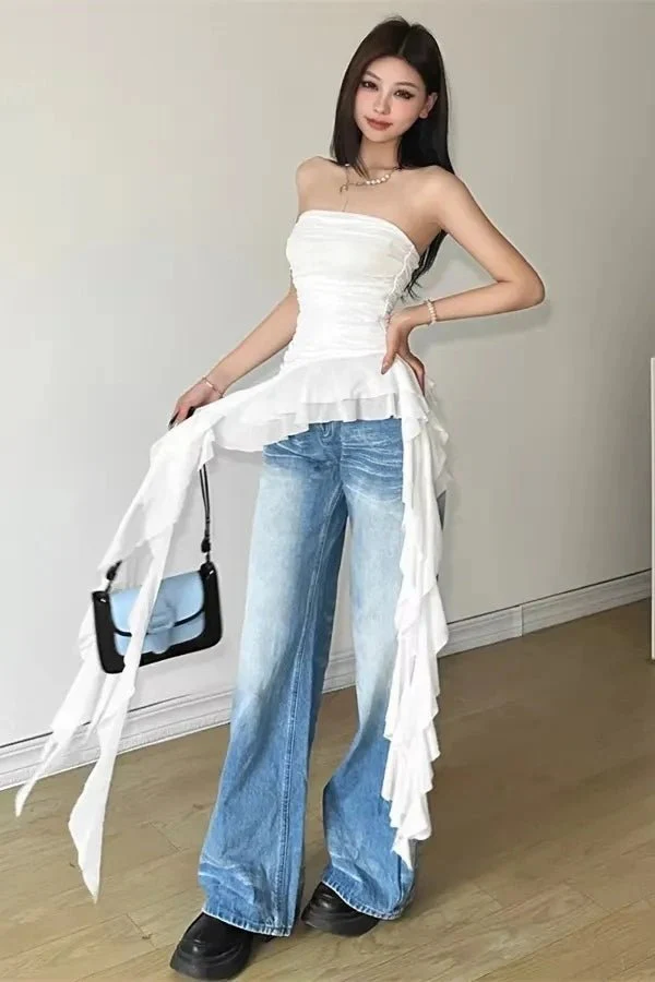 Ava Ruffled Top - Image 5