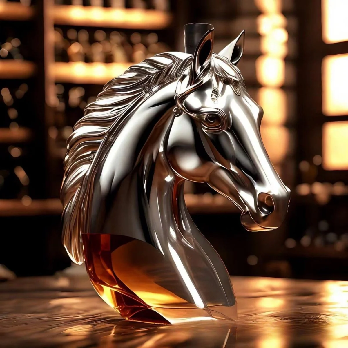 Animal Whiskey Bourbon Decanter Bottle - Image 11
