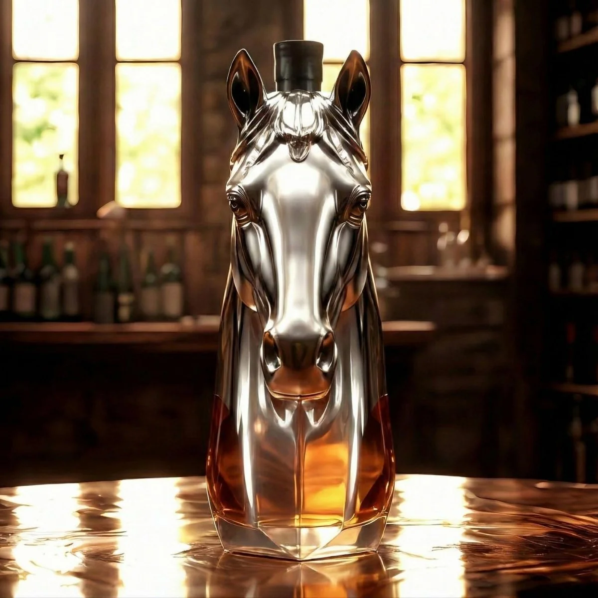 Animal Whiskey Bourbon Decanter Bottle - Image 12