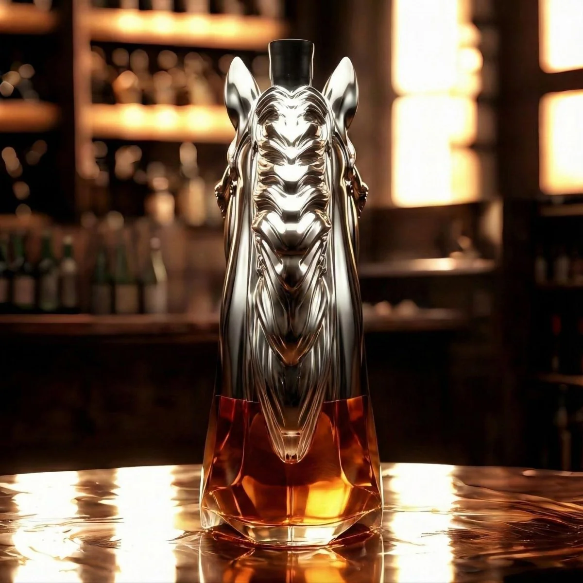 Animal Whiskey Bourbon Decanter Bottle - Image 13