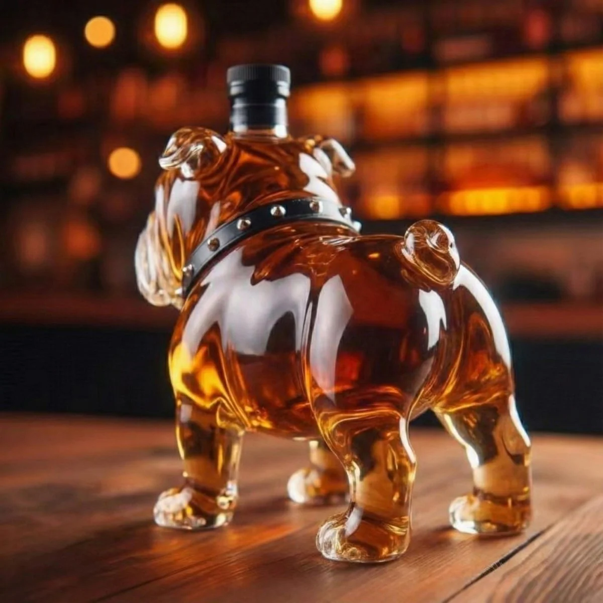 Animal Whiskey Bourbon Decanter Bottle - Image 3