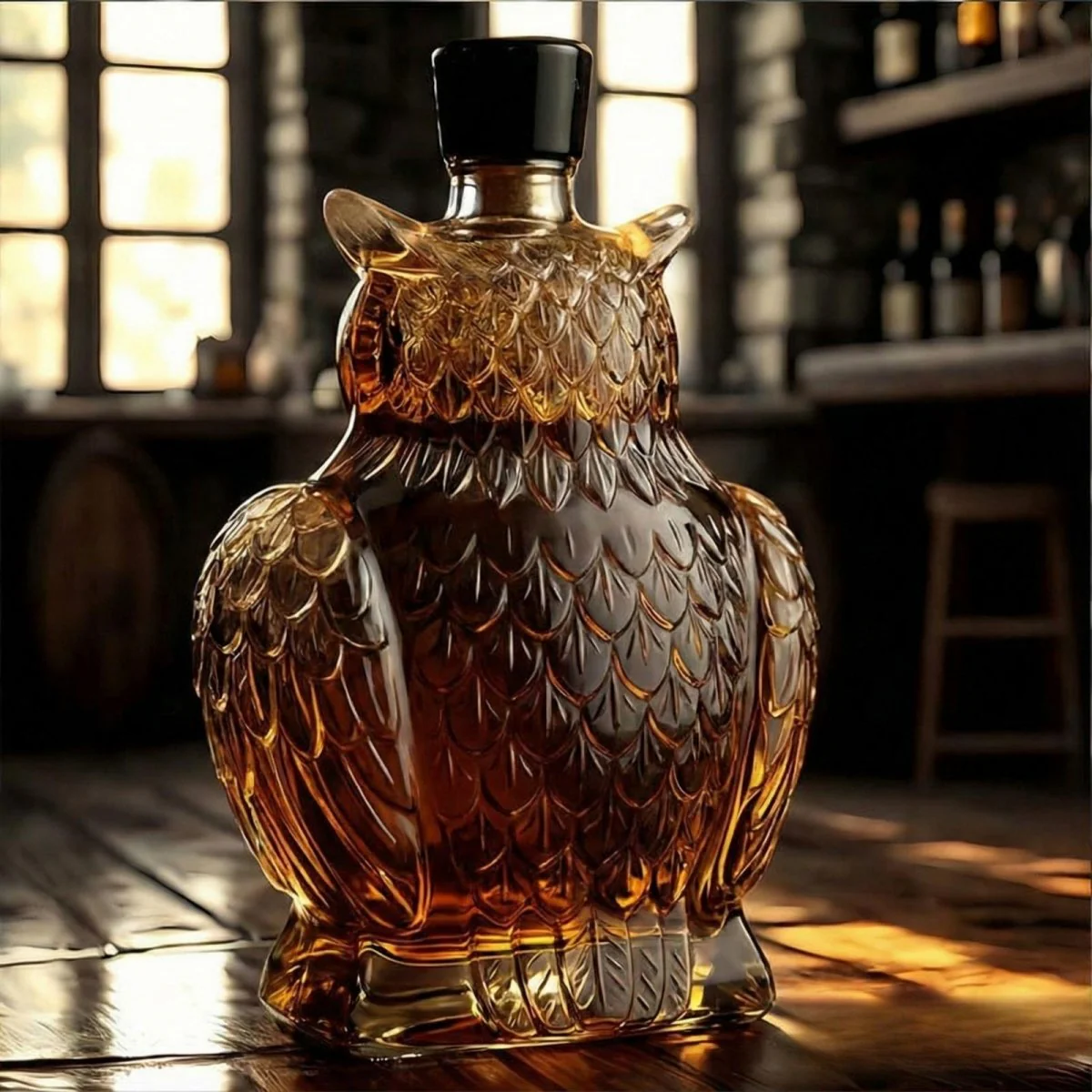 Animal Whiskey Bourbon Decanter Bottle - Image 6