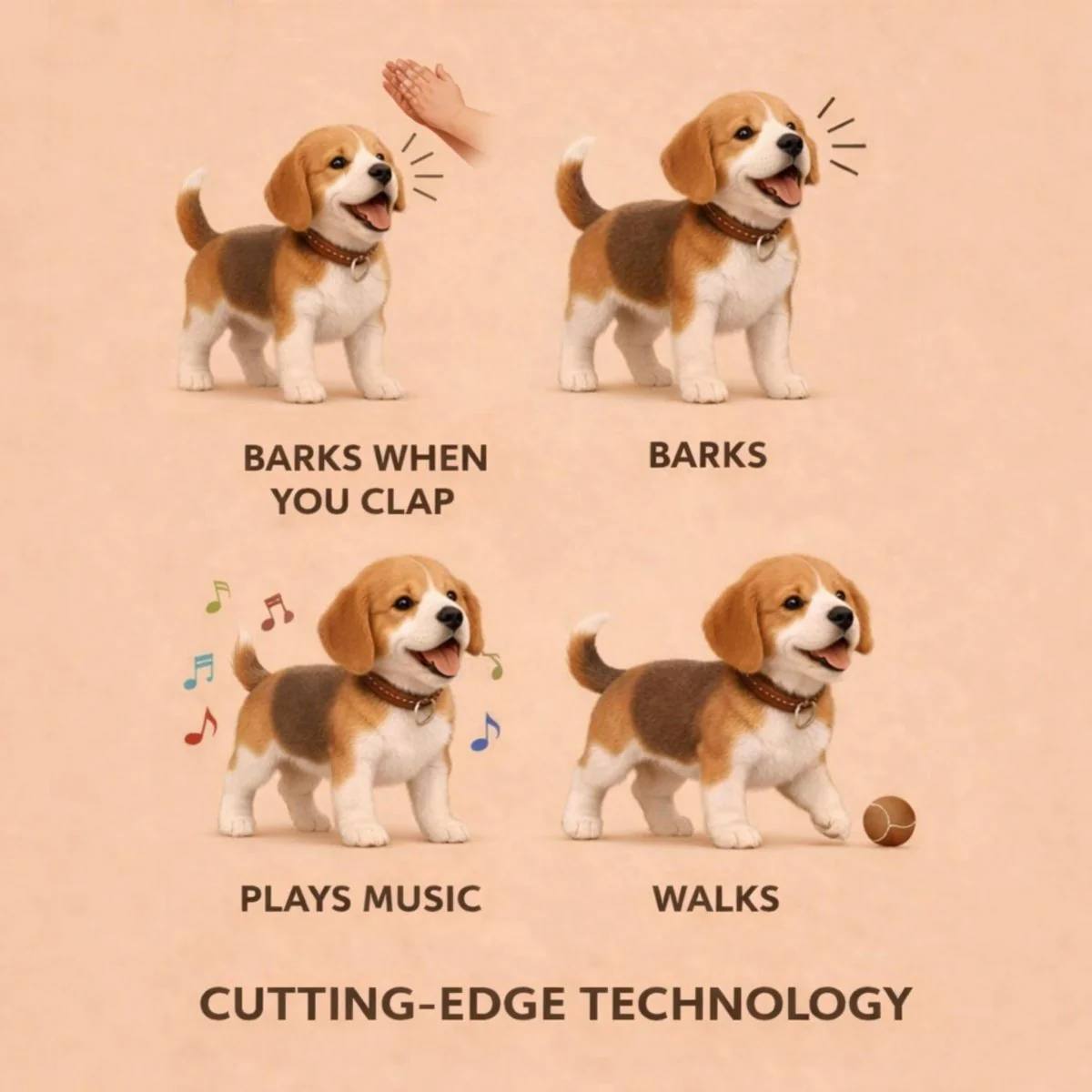 Interactive Realistic Robot Puppy – Lifelike Walking, Barking & Electronic Dog Toy - Image 62