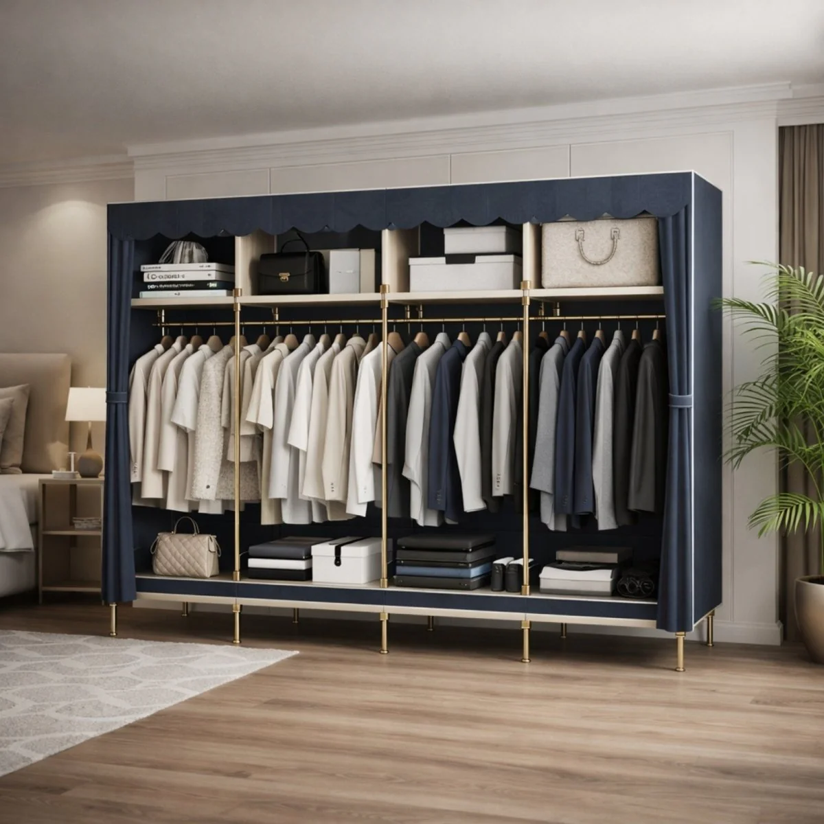 Obsidian Atelier Grand Wardrobe | Soft-Structure Storage System - Image 6