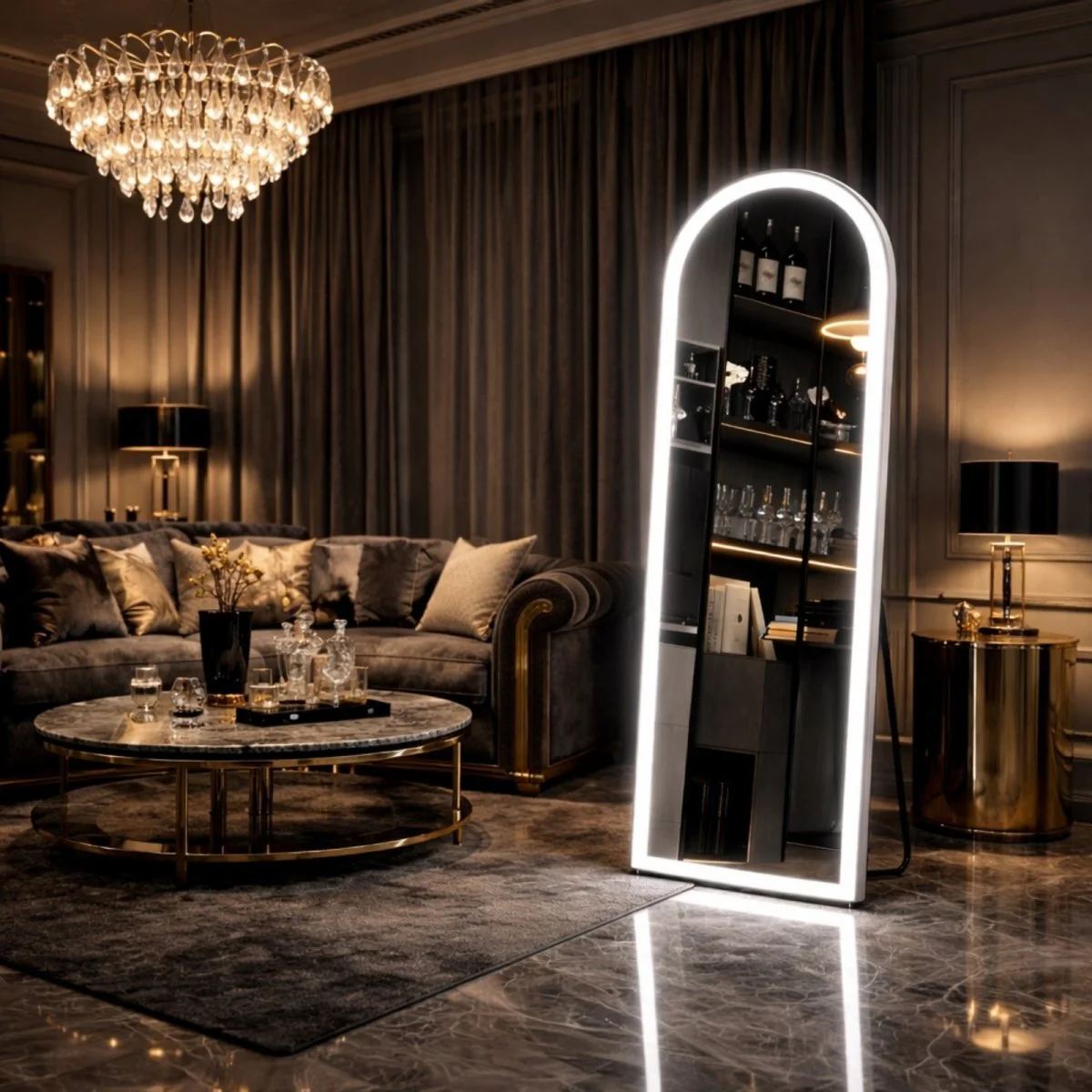 Bright Luna Arch | Smart LED Sanctuary Mirror - Image 2