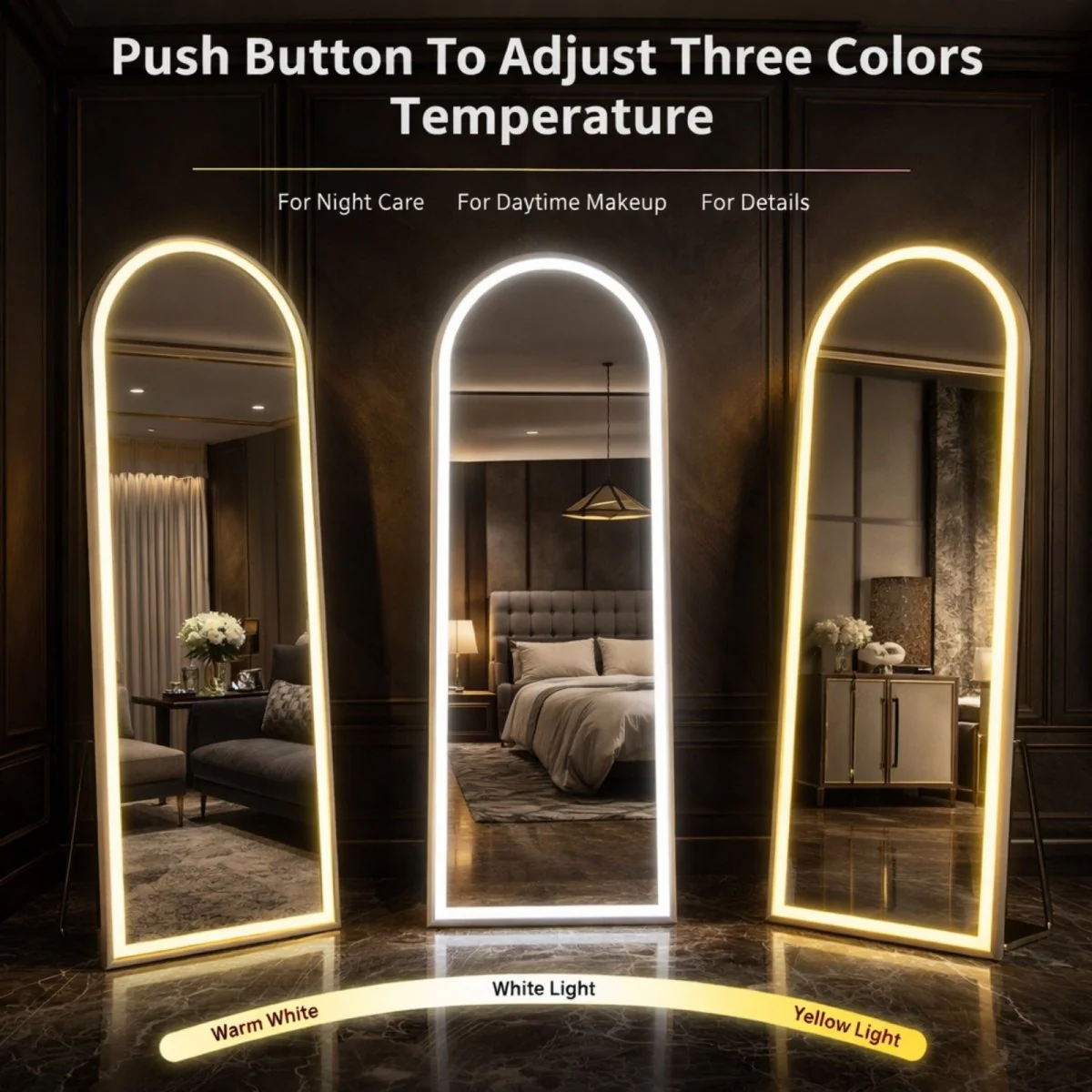 Bright Luna Arch | Smart LED Sanctuary Mirror - Image 6