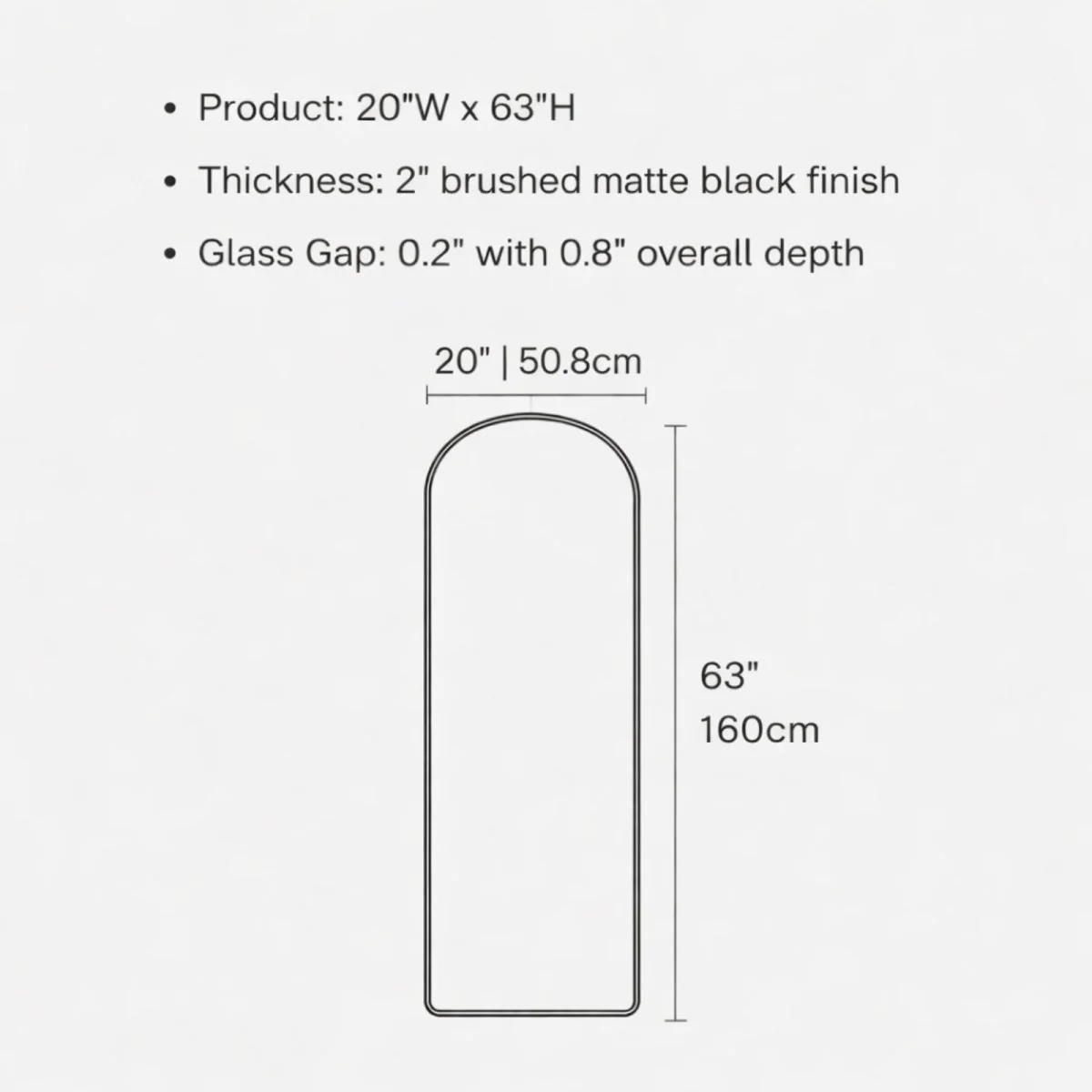 Bright Luna Arch | Smart LED Sanctuary Mirror - Image 8