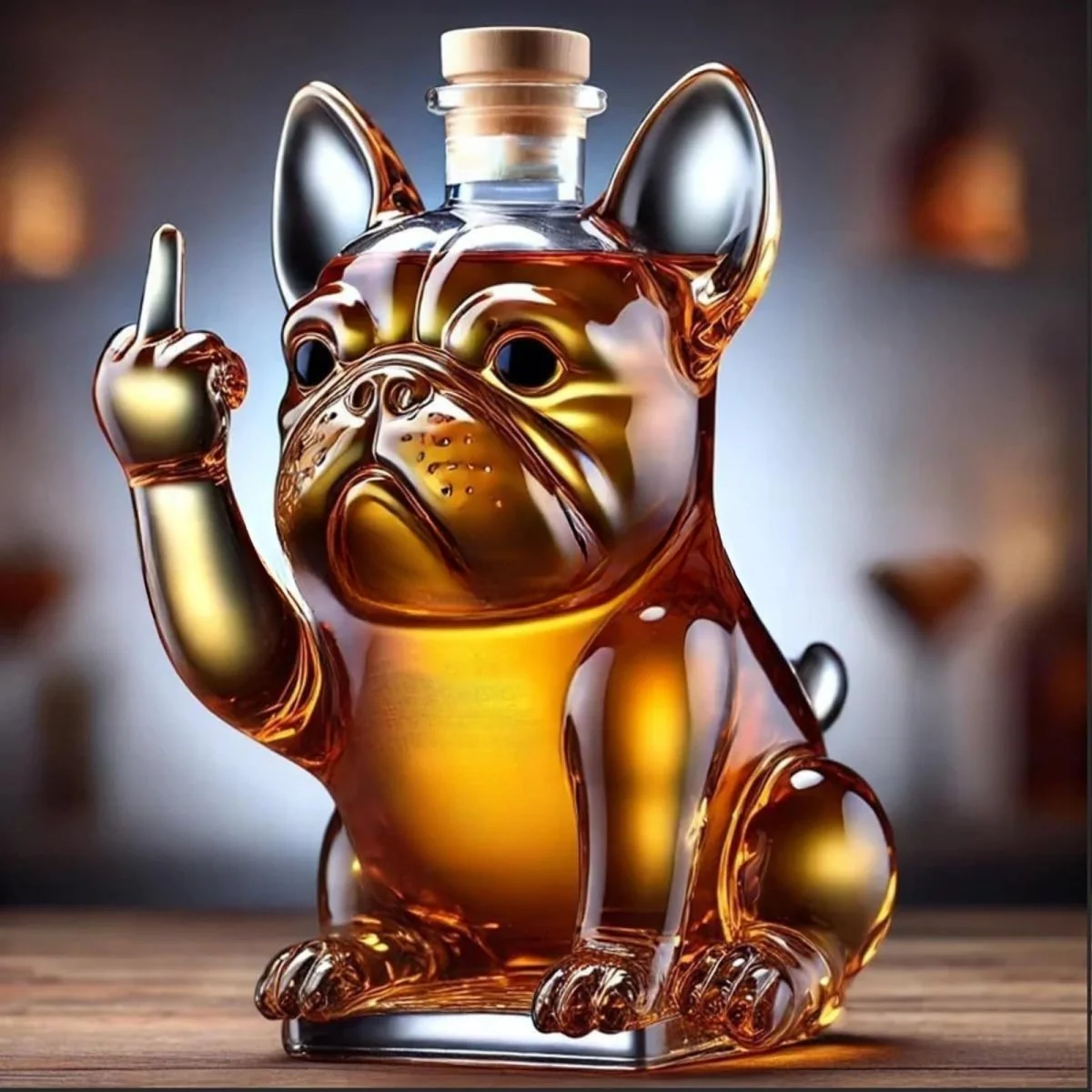 Rebellious Whiskey Decanter Bottle - Image 4