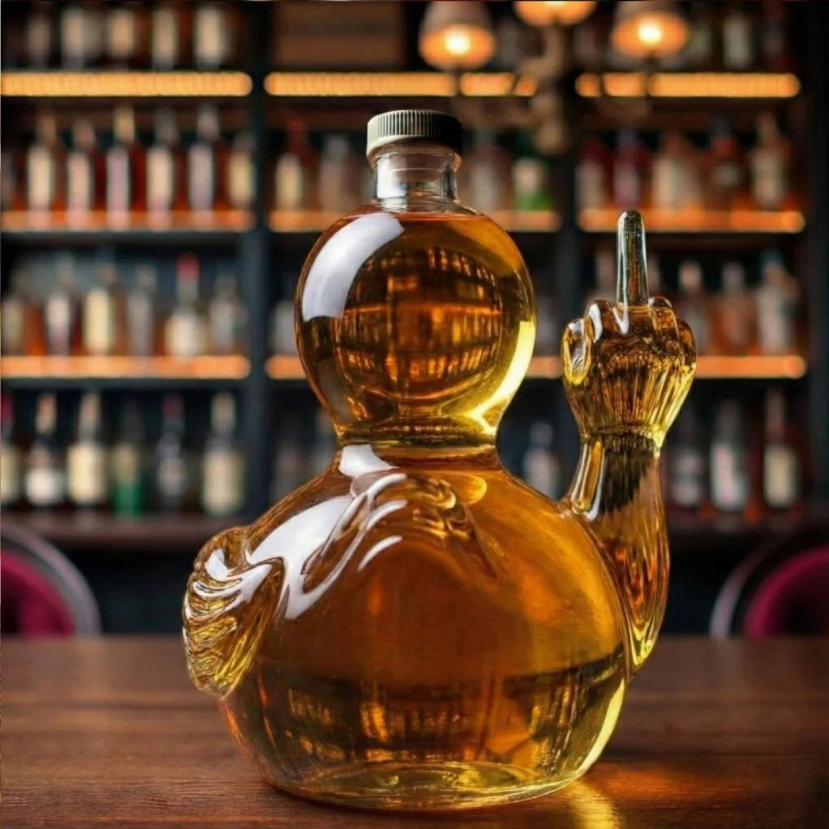 Rebellious Whiskey Decanter Bottle - Image 9